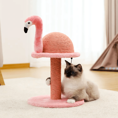 Arbre à Chat - FlamingoCatTower™ - Famille Royal Chat