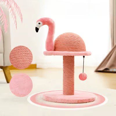 Arbre à Chat - FlamingoCatTower™ - Famille Royal Chat