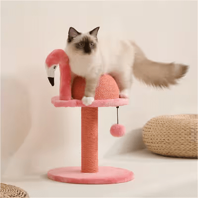 Arbre à Chat - FlamingoCatTower™ - Famille Royal Chat