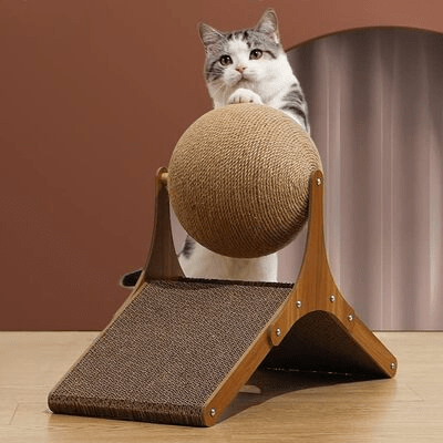 Griffoir pour Chat - Scratch&PlayCatBoard™ - Bâtons Rompus - Famille Royal Chat