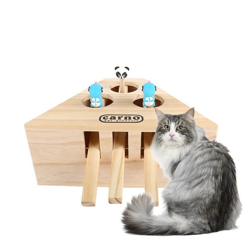 Jouet Interactif Chat - PawHunter™ - 3 Trous - Famille Royal Chat