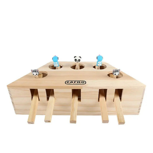 Jouet Interactif Chat - PawHunter™ - 5 Trous - Famille Royal Chat